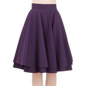 ModCloth Essential Elegance skirt in Purple